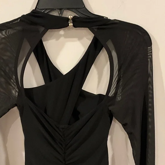 Club L London Black Long Sleeve Dress - Picture 6 of 10